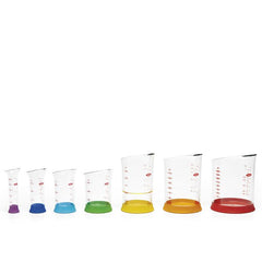 7 Piece Liquid Measuring Beaker Set