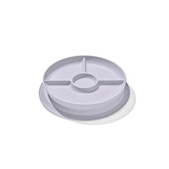 Stick & Stay Suction Divided Plate
