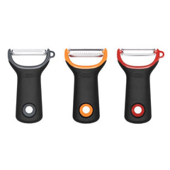 3-Piece Prep Peeler Set, Assorted Blades