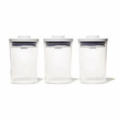 POP Round Canister 3-Piece Mini Bath Set (0.6 Qt)