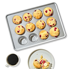 Non-Stick Pro Clear Coated 12 Cup Muffin Pan