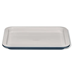 Non-Stick Pro Ceramic Coated Metal Bakeware Quarter Sheet Pan - Storm Blue