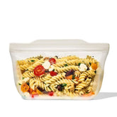 Silicone Reusable Bag - Stand-Up Quart (32 oz) - Oat