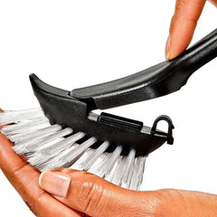 Steel Dish Brush with Replaceable Head