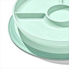Stick & Stay Suction Divided Plate