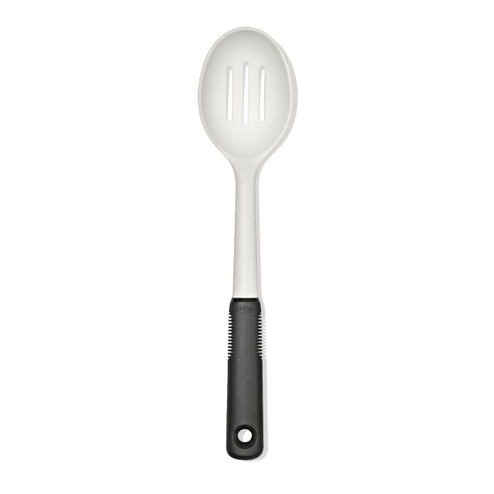 Nylon Slotted Spoon - Oat
