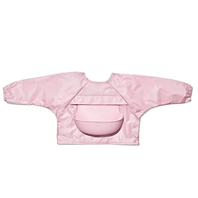 Sleeved Roll-Up Bib - Blossom