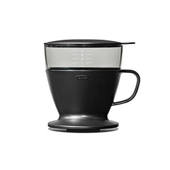 Pour Over Coffee Maker with Water Tank - Matte Black