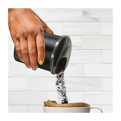 Replacement Coffee Grounds Container for Conical Burr Coffee Grinder - Matte Black