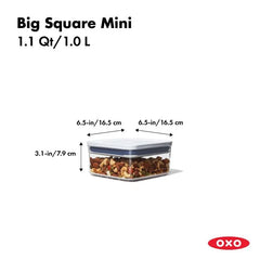 POP Container - Big Square Mini (1.1 Qt.)