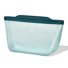 Silicone Reusable Bag - Stand-Up Half Gallon (64 oz) - Lagoon