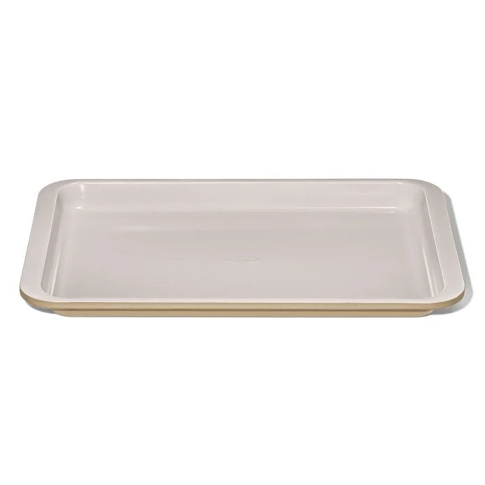 Non-Stick Pro Ceramic Coated Metal Bakeware Jelly Roll Pan - Biscuit