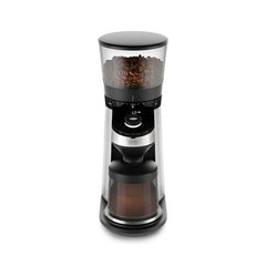 Conical Burr Coffee Grinder with Integrated Scale