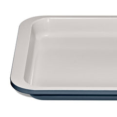 Non-Stick Pro Ceramic Coated Metal Bakeware Quarter Sheet Pan - Storm Blue