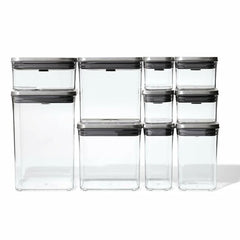 Steel 12-Piece POP Container Set