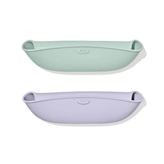 Roll-Up Bib - 2 Pack - Lilac And Opal