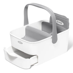 Diaper Caddy with Changing Mat
